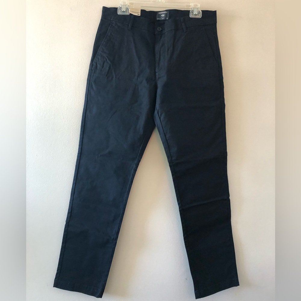 Dockers Men's Black Chinos